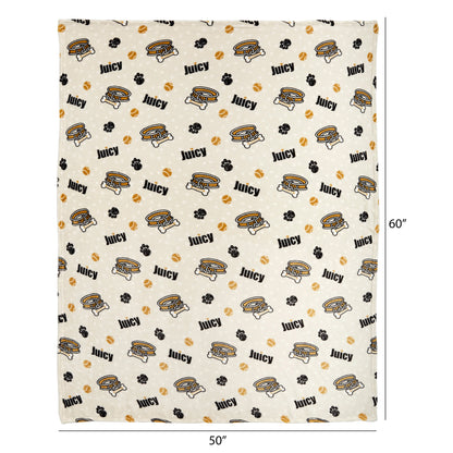Pet Throw Blanket - Juicy Collar - Juicy Couture