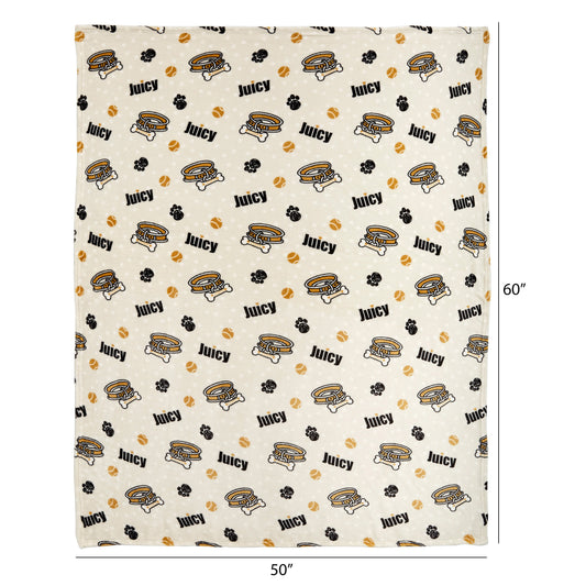 Pet Throw Blanket - Juicy Collar - Juicy Couture