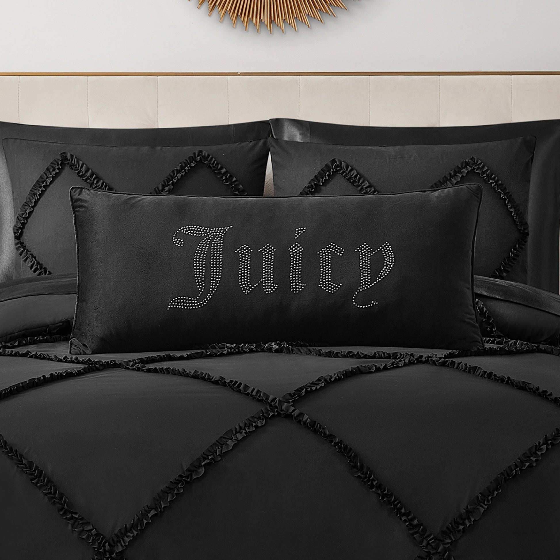 Big Bling Pillow - Black - Juicy Couture