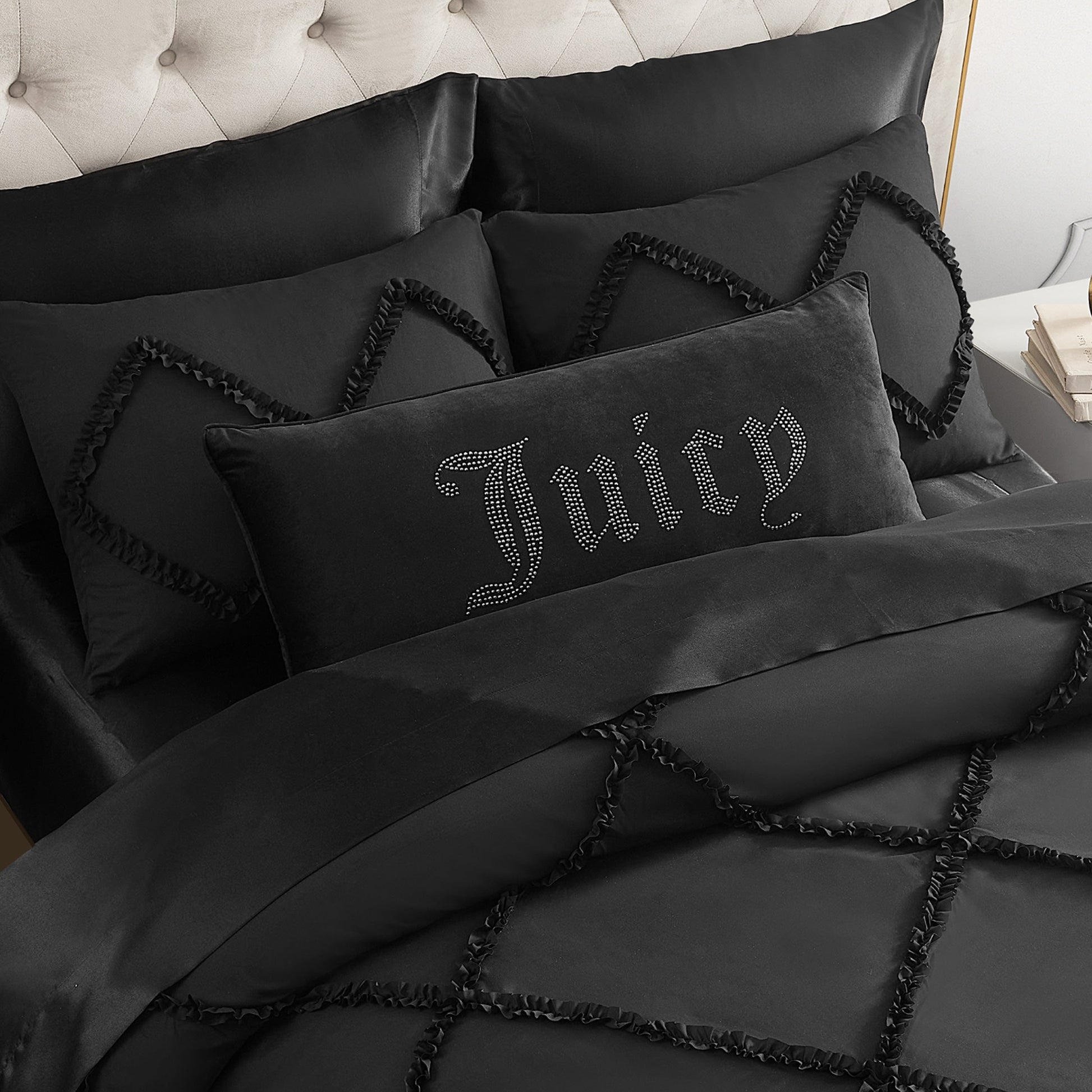 Big Bling Pillow - Black - Juicy Couture