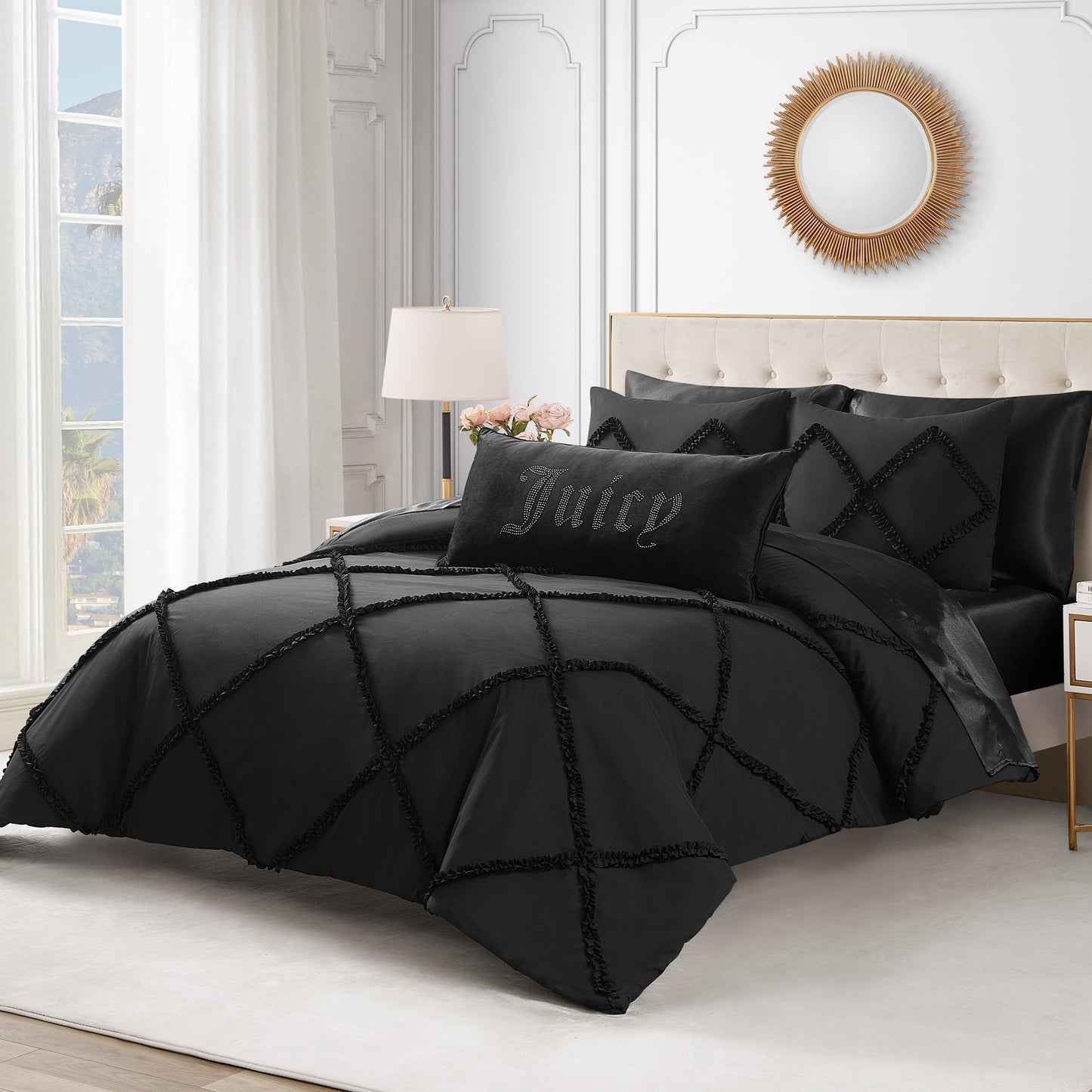 Big Bling Pillow - Black - Juicy Couture