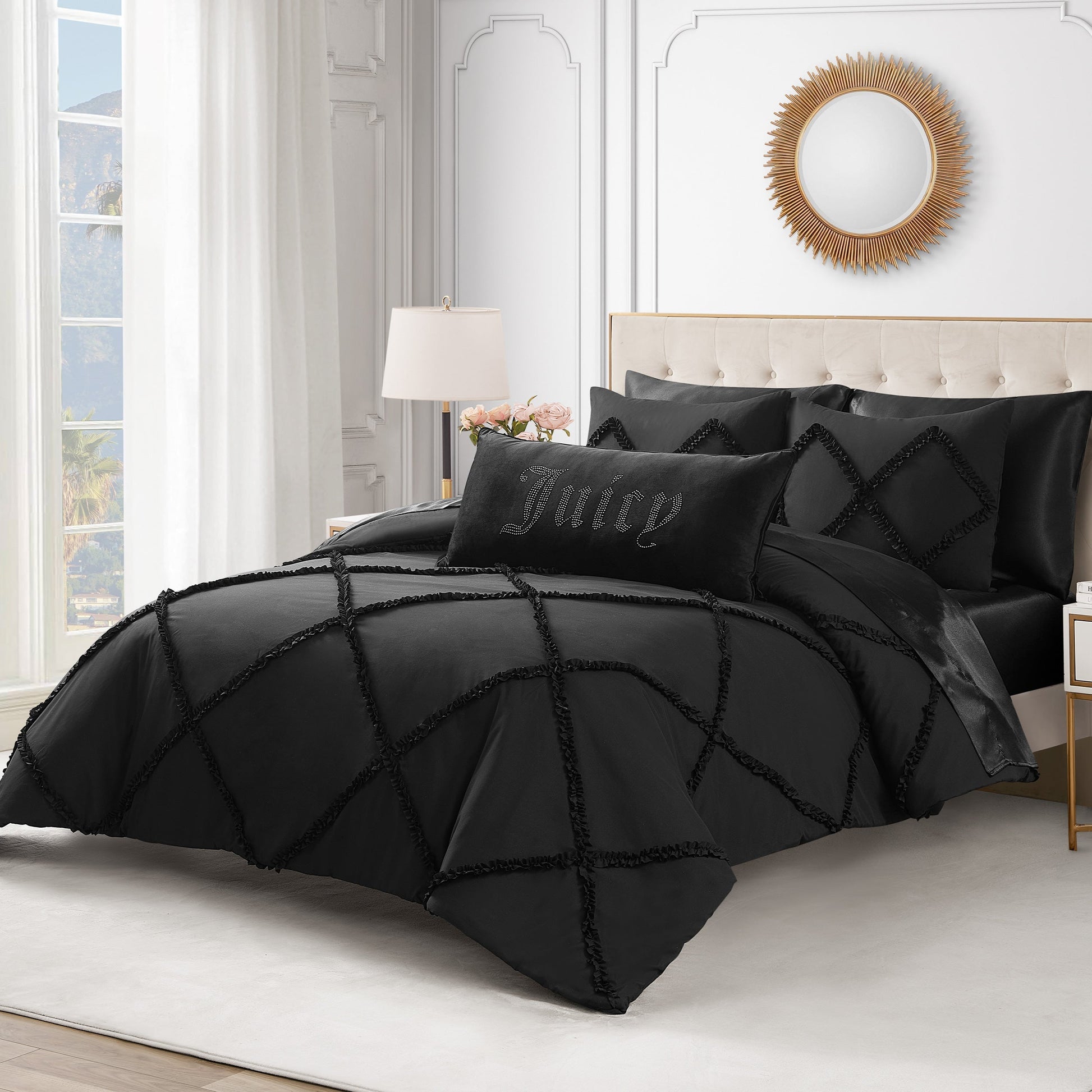 Big Bling Pillow - Black - Juicy Couture