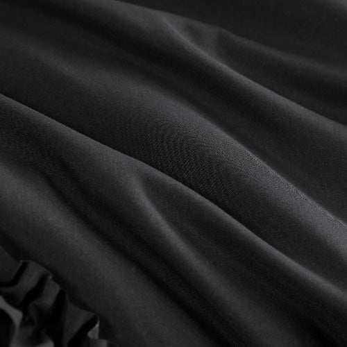 Diamond Ruffle Comforter Set - Black - Juicy Couture