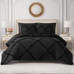 Diamond Ruffle Comforter Set - Black - Juicy Couture