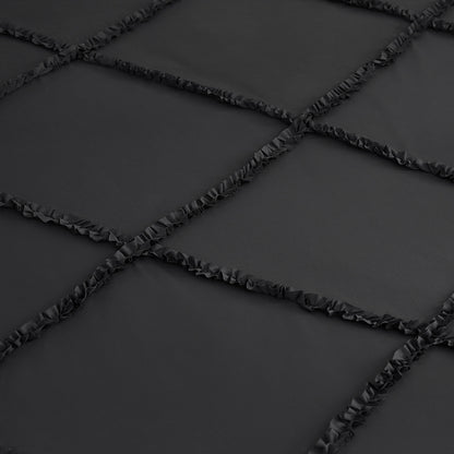 Diamond Ruffle Comforter Set - Black - Juicy Couture