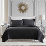 Solid Plush Sheet Set - Black - Juicy Couture