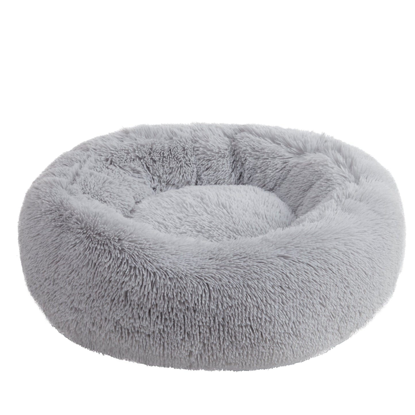 Devon Faux Fur Pet Bed - Heather Grey - Juicy Couture