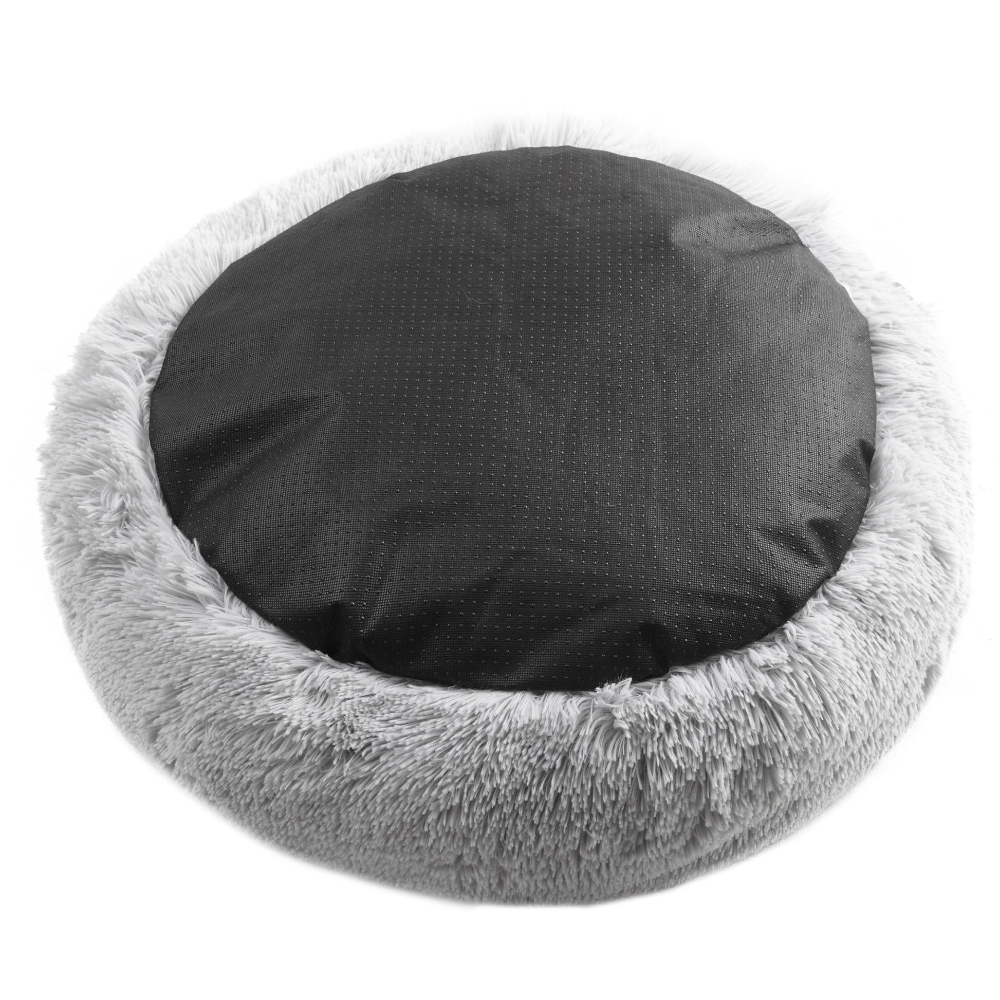 Devon Faux Fur Pet Bed - Heather Grey - Juicy Couture