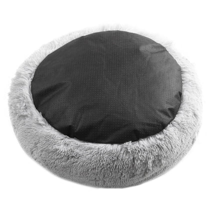 Devon Faux Fur Pet Bed - Heather Grey - Juicy Couture