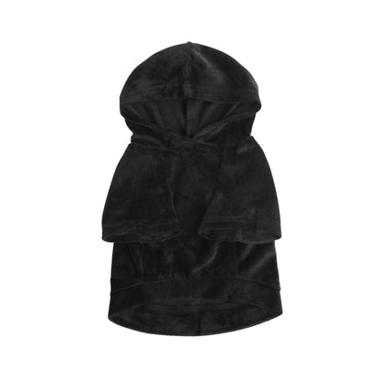 Bling Velour Pet Hoodie - Black - Juicy Couture