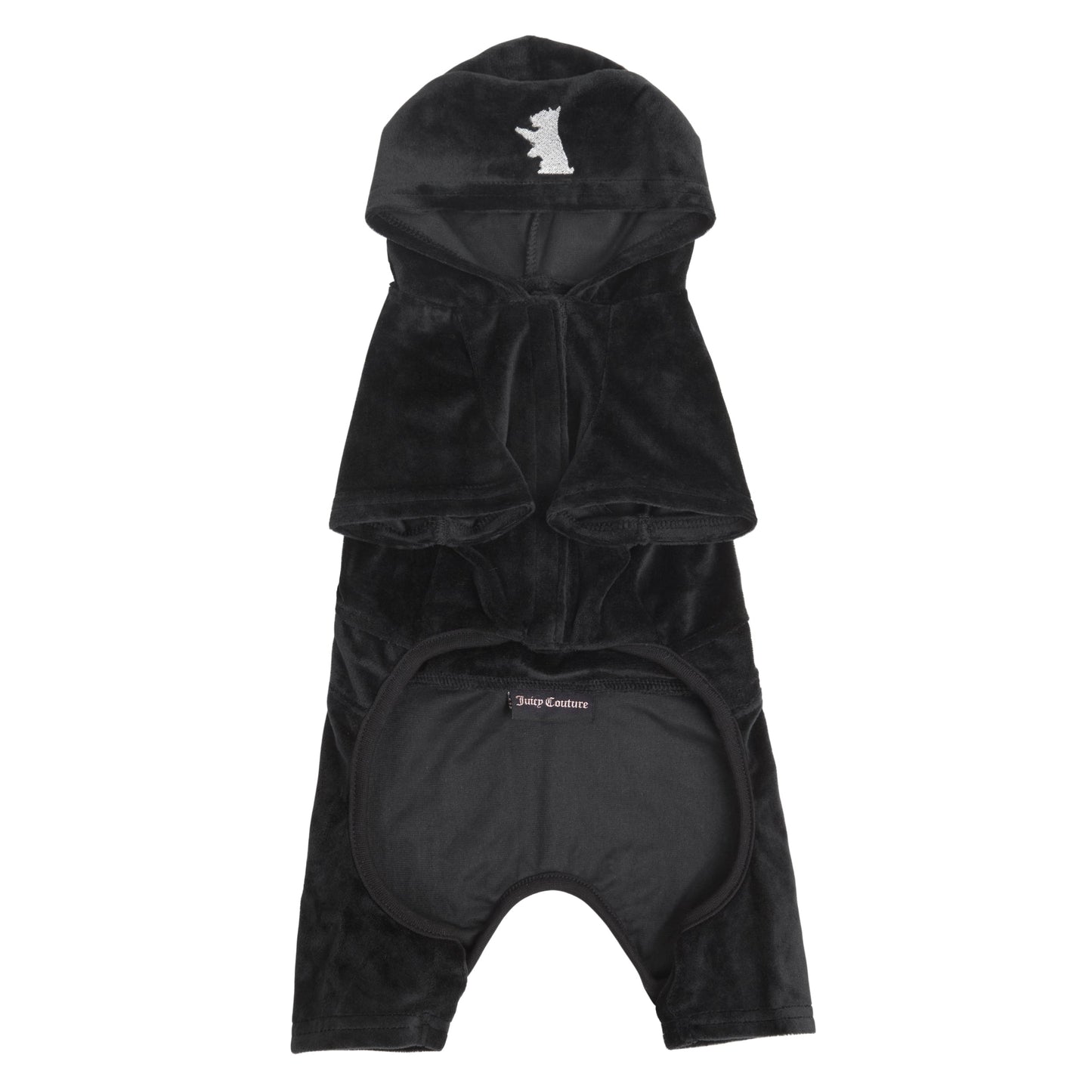 Bling Velour Pet Tracksuit - Black - Juicy Couture