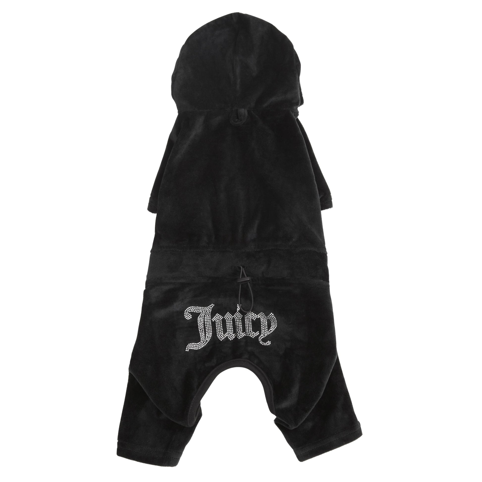 Bling Velour Pet Tracksuit - Black - Juicy Couture