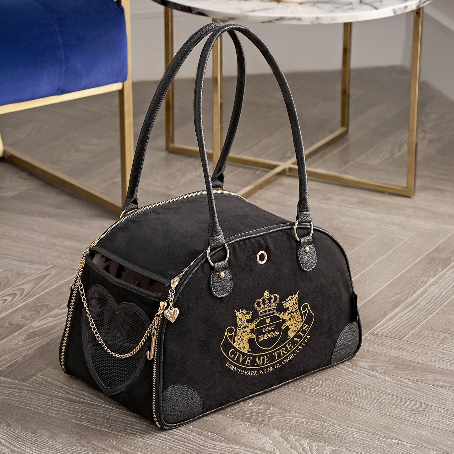 Pet Carrier - Black - Juicy Couture