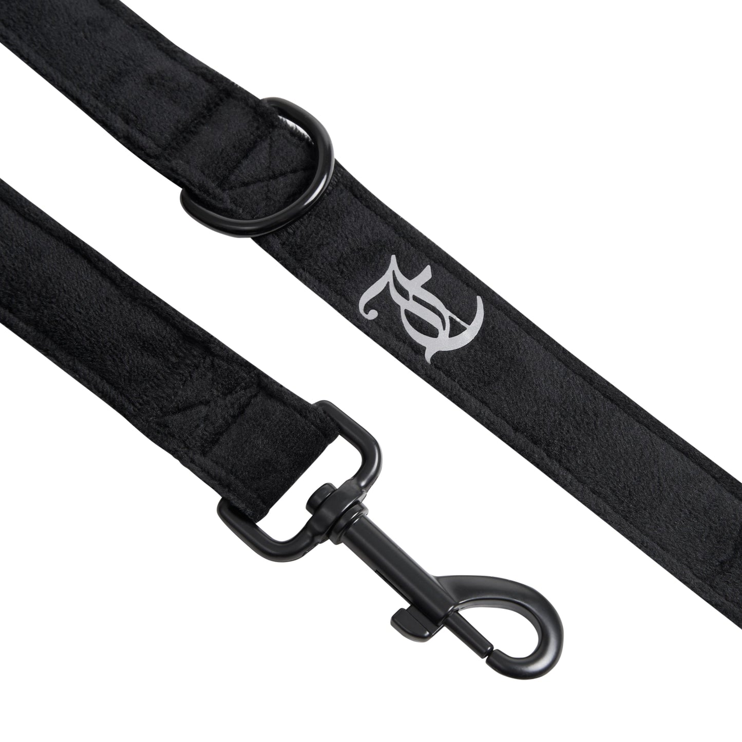 Bling Velour Pet Harness and Leash Set - Black - Juicy Couture