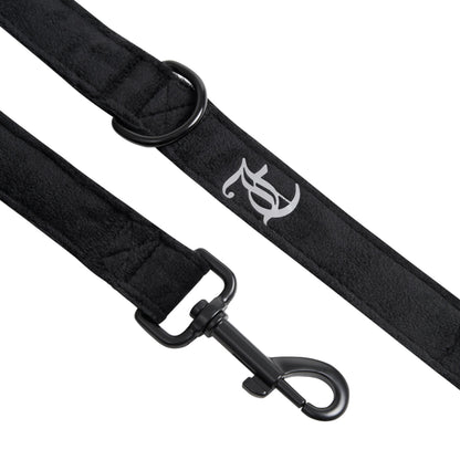 Bling Velour Pet Harness and Leash Set - Black - Juicy Couture