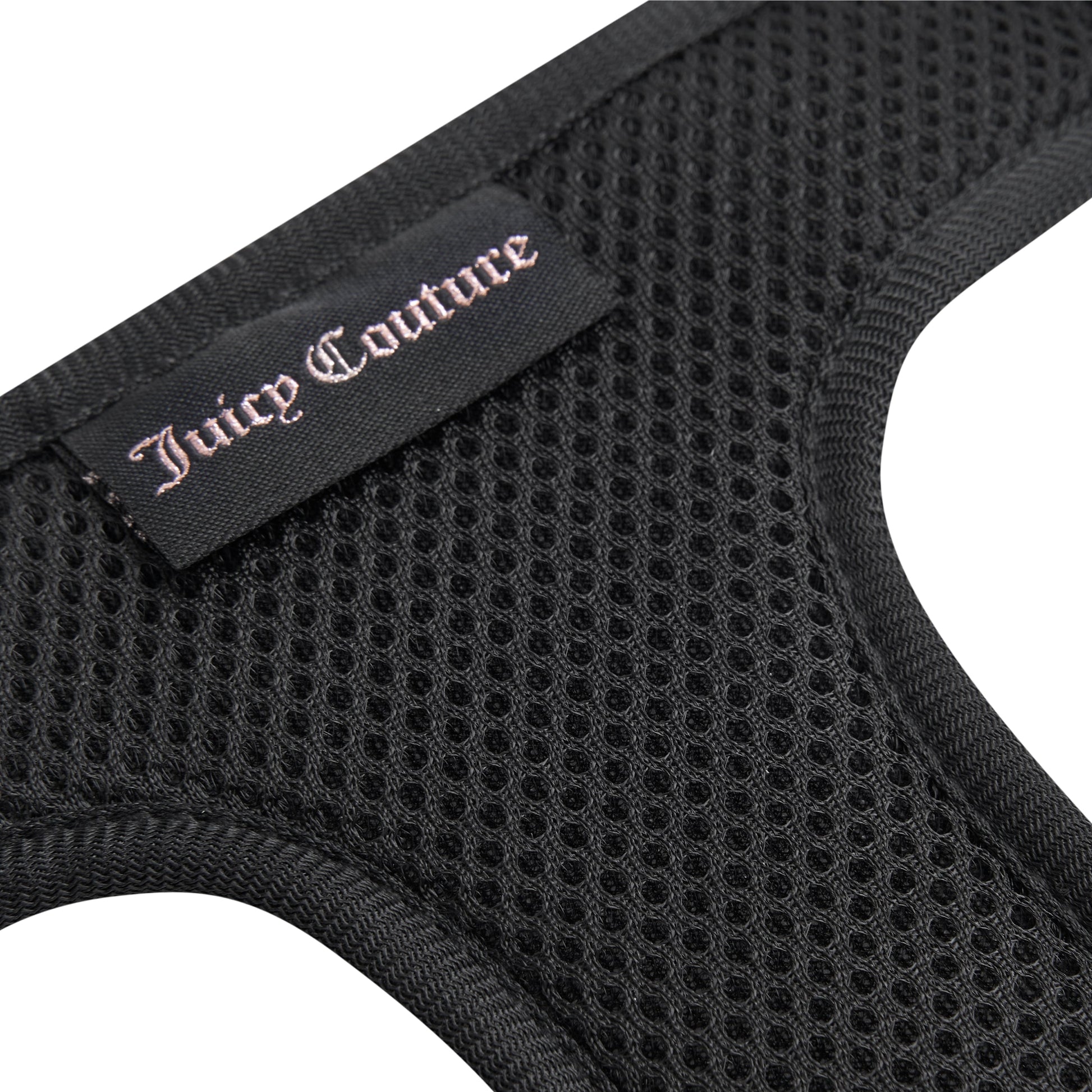 Bling Velour Pet Harness and Leash Set - Black - Juicy Couture