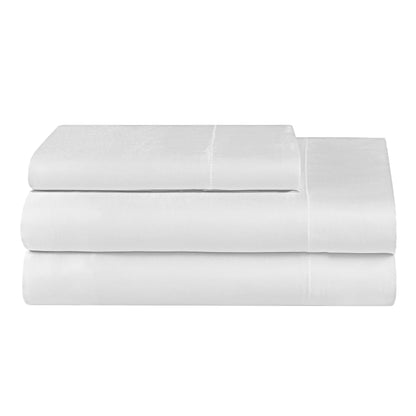 Solid Satin Sheet Set - Pure White - Juicy Couture