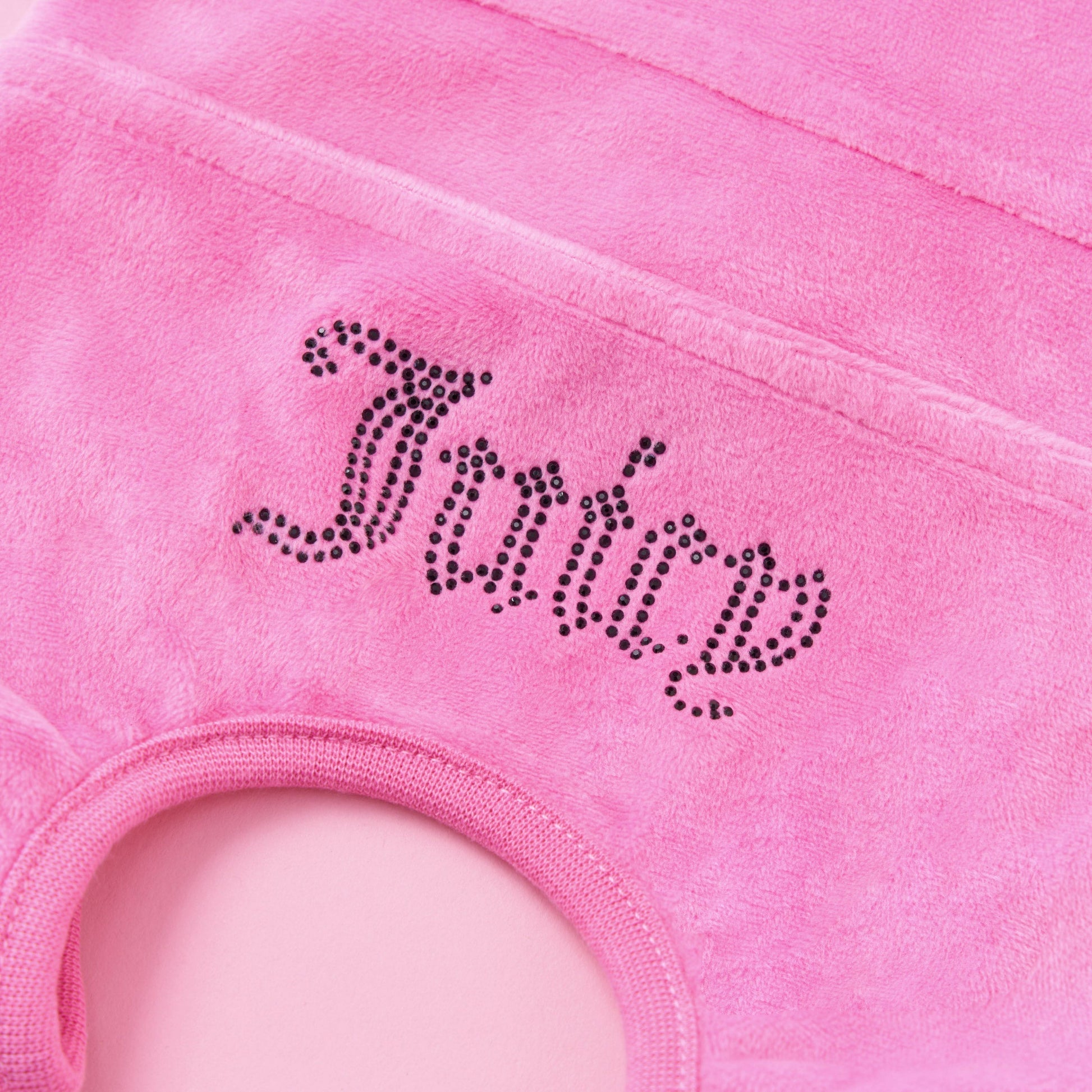 Bling Velour Pet Tracksuit - Hot Pink - Juicy Couture