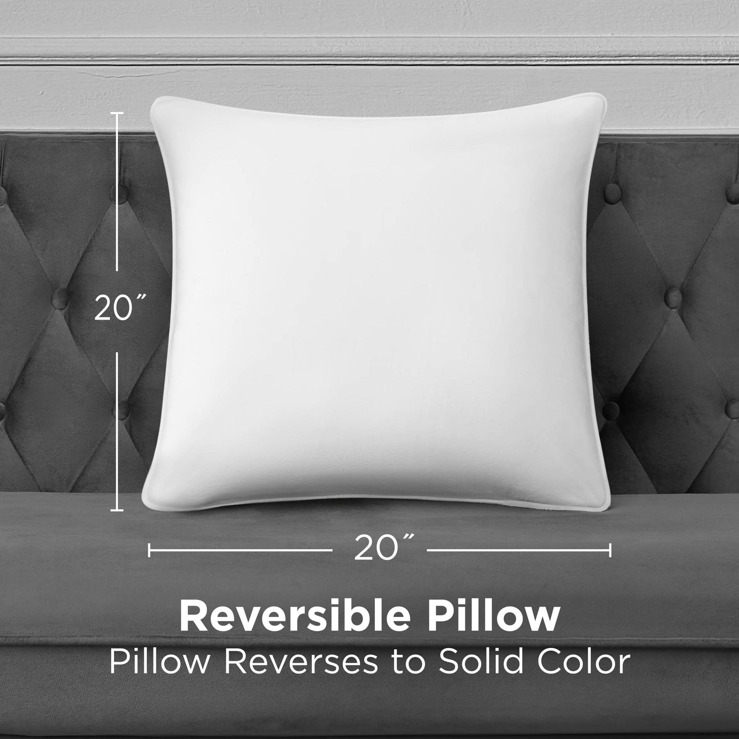 Rhinestone Decorative Pillow - White - Juicy Couture