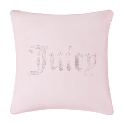Rhinestone Decorative Pillow - Pink Marshmallow - Juicy Couture