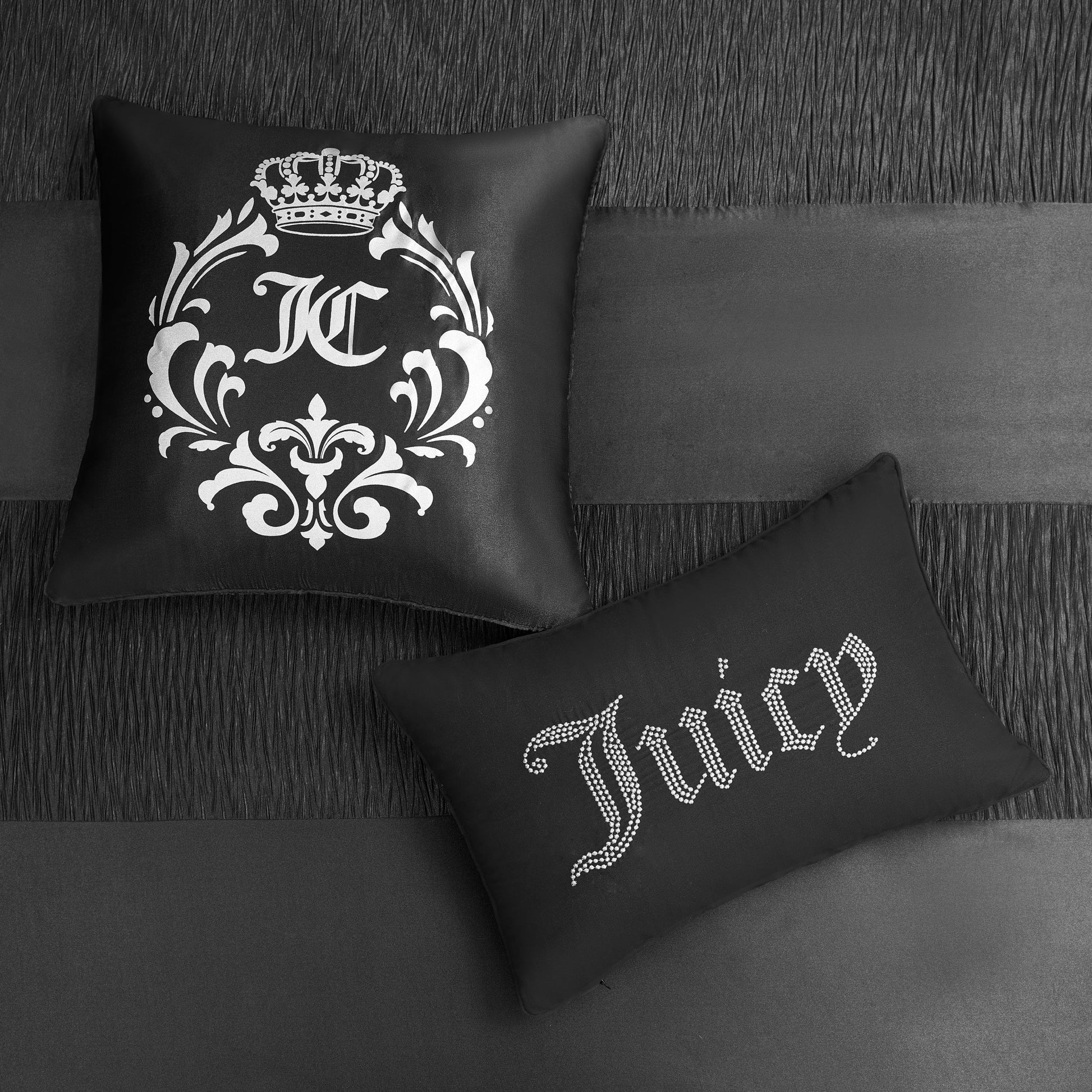 Glam Night Comforter Set - Black - Juicy Couture