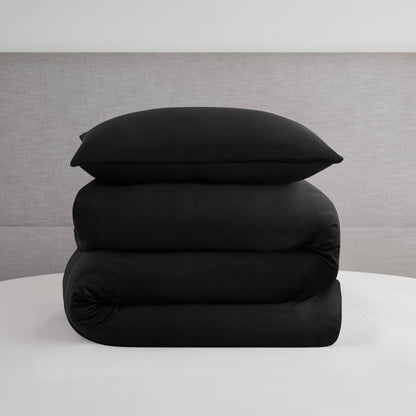 Velour Comforter Set - Black - Juicy Couture