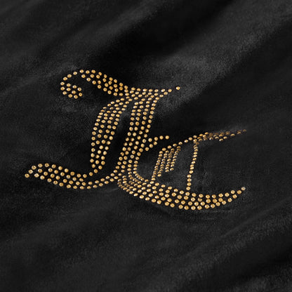 Velour Comforter Set - Black - Juicy Couture