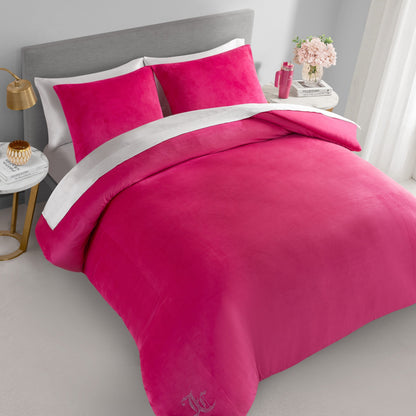 Velour Comforter Set - Hot Pink - Juicy Couture