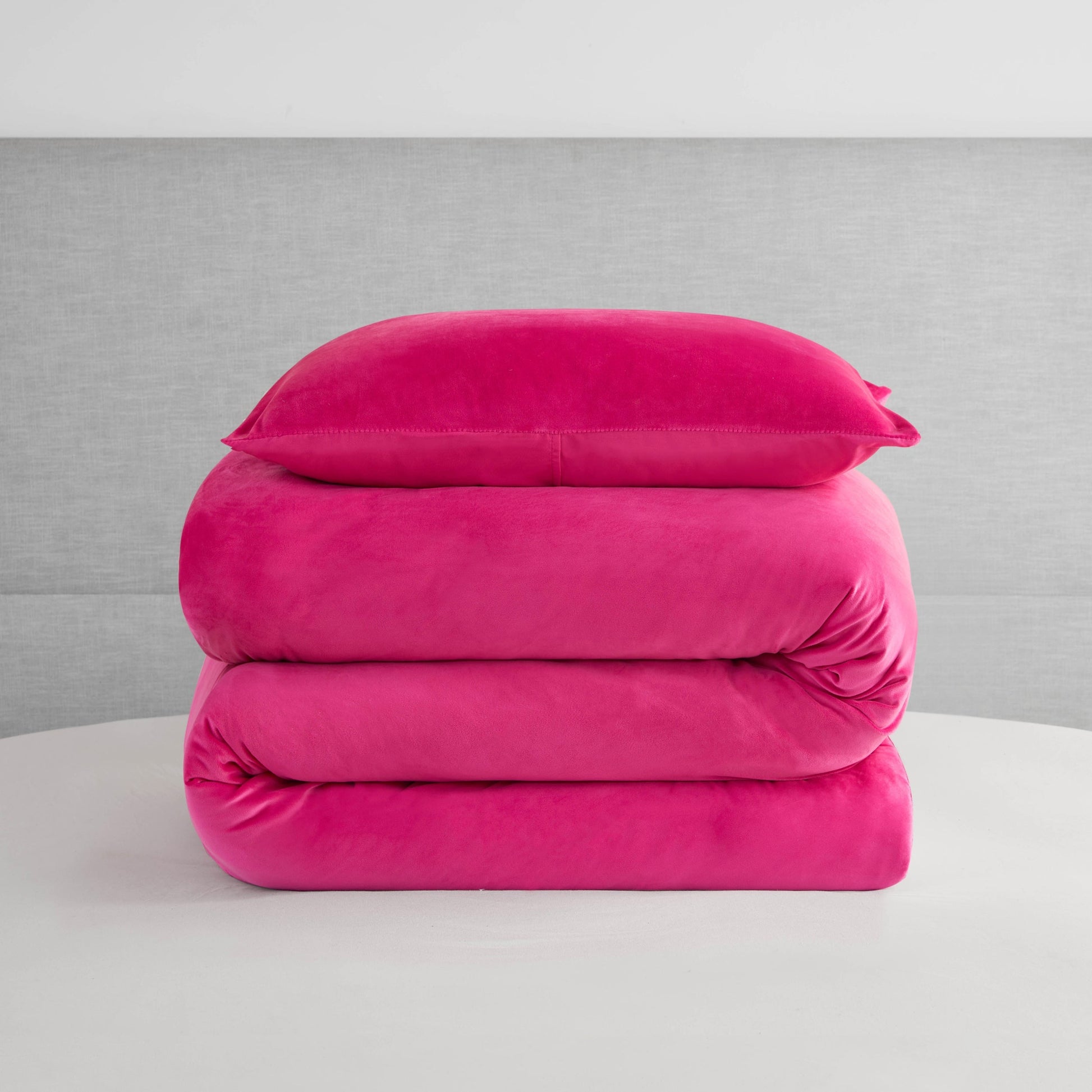 Velour Comforter Set - Hot Pink - Juicy Couture