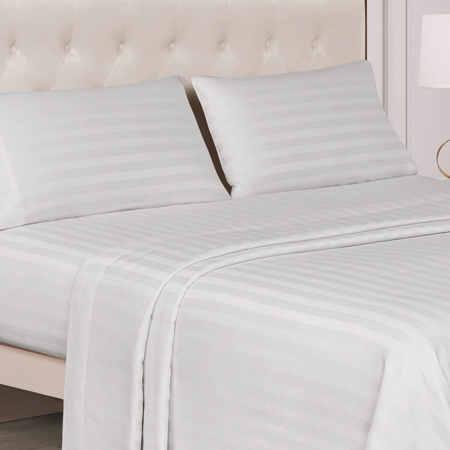 Royal Dreams Sheet Set - Brilliant White - Juicy Couture