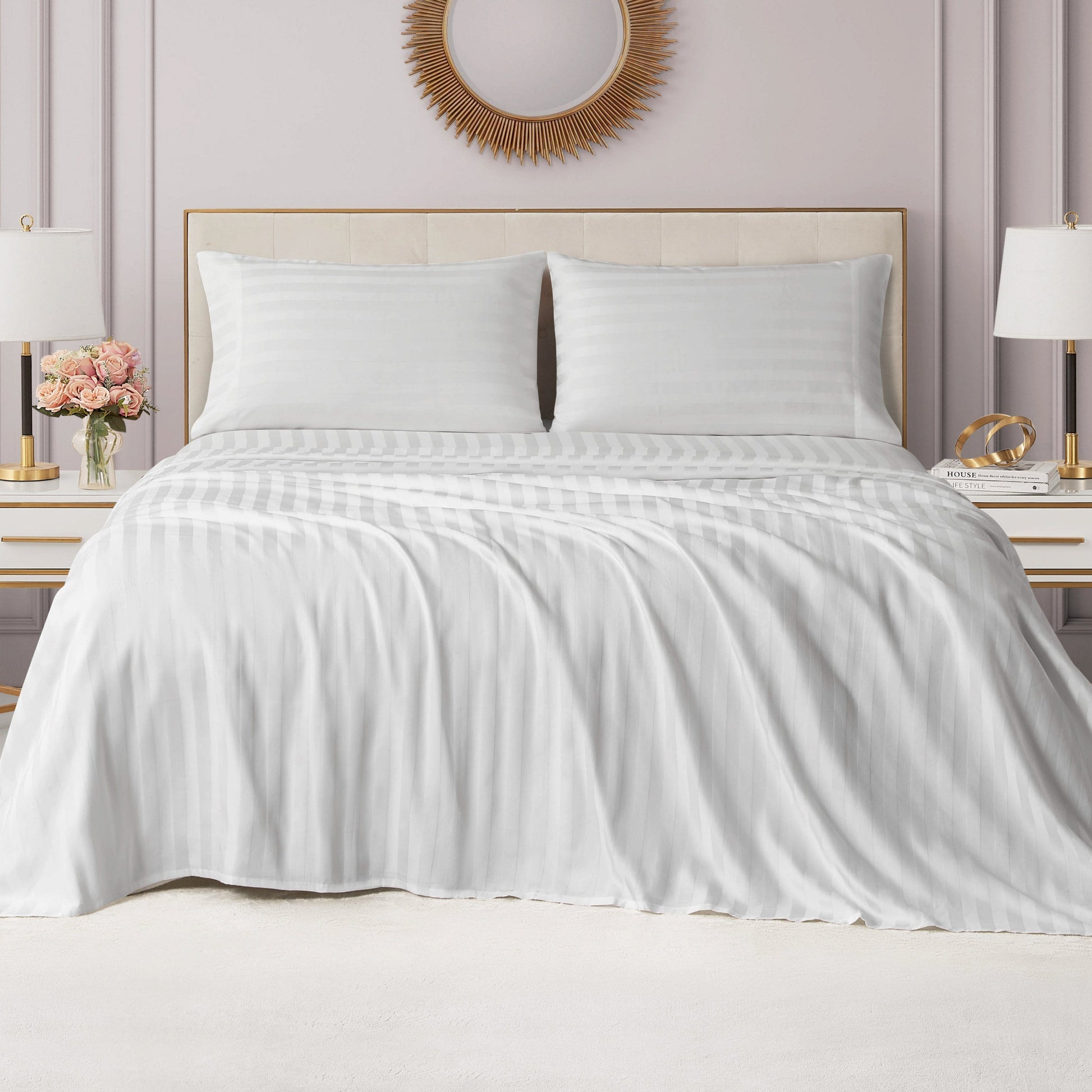 Royal Dreams Sheet Set - Brilliant White - Juicy Couture