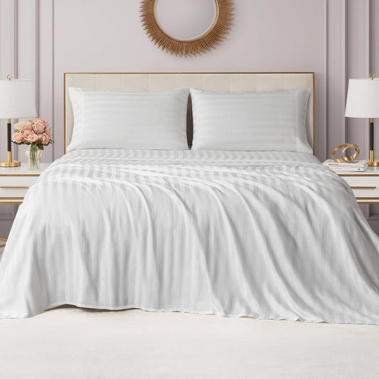 Royal Dreams Sheet Set - Brilliant White - Juicy Couture