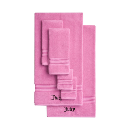 Alyssa Bath Towel Set - Hot Pink - Juicy Couture