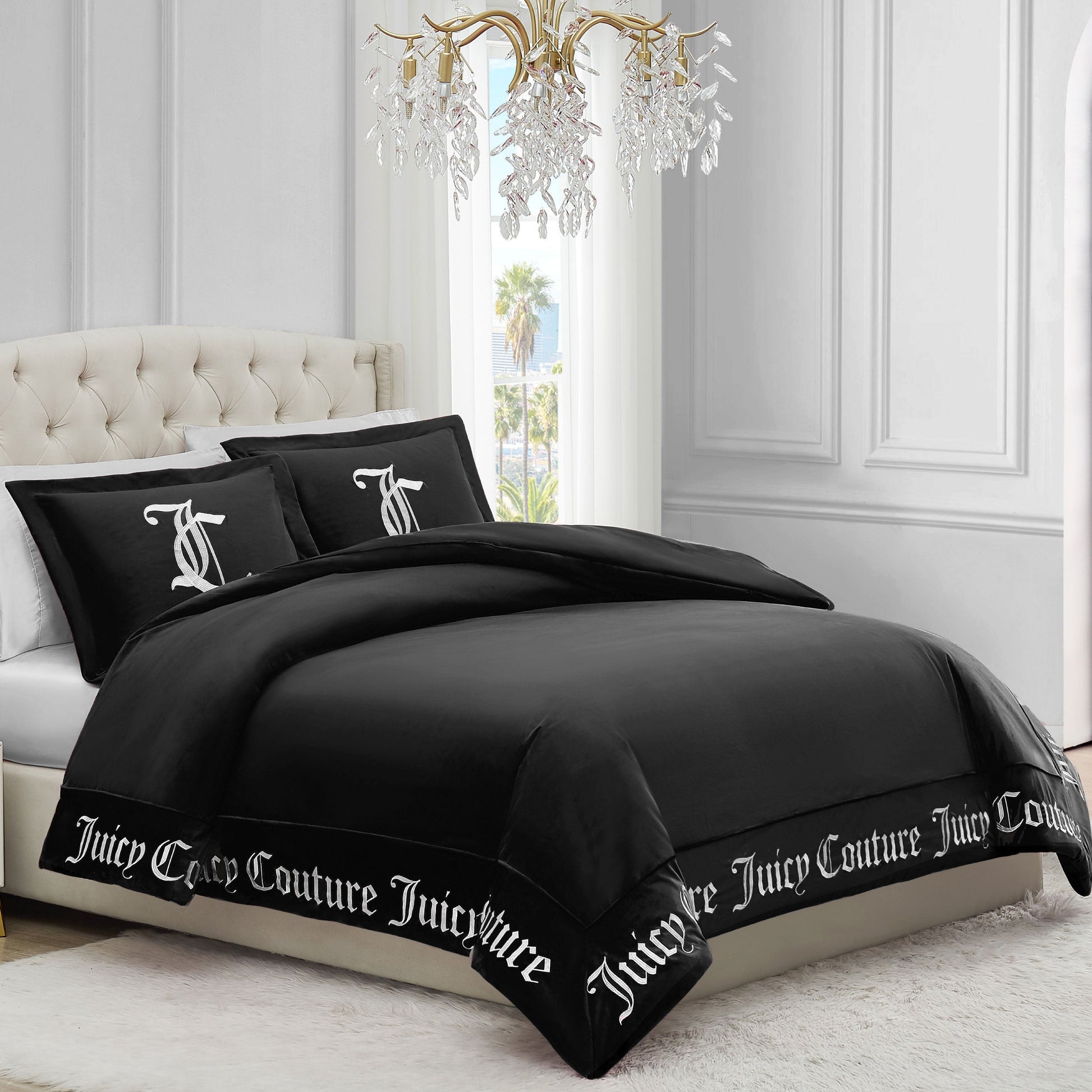 Gothic Comforter Set - Black - Juicy Couture