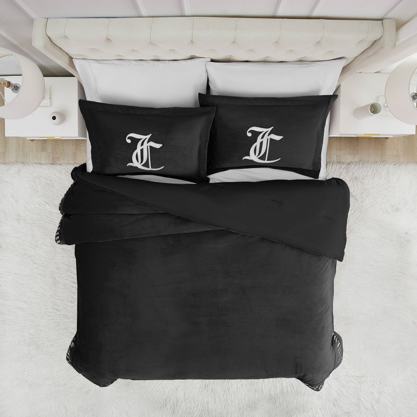 Gothic Comforter Set - Black - Juicy Couture