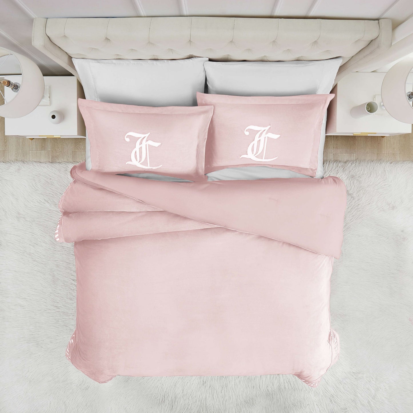 Gothic Comforter Set - Marshmallow Pink - Juicy Couture