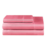 Solid Satin Sheet Set - Rose Pink - Juicy Couture