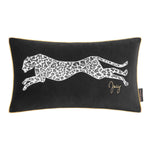 Velvet Cheetah Pillow - Black - Juicy Couture