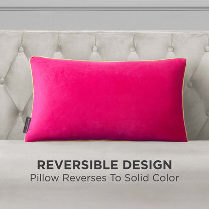Velvet Cheetah Pillow - Hot Pink - Juicy Couture