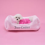 Crown Bling Black Pet Bed - Pink - Juicy Couture