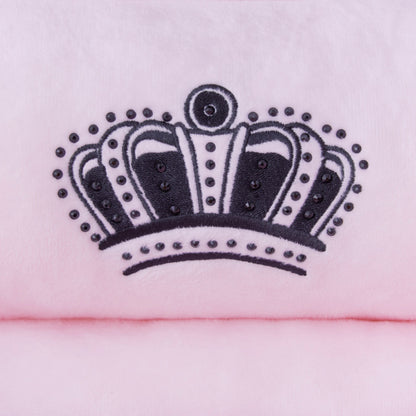 Crown Bling Black Pet Bed - Pink - Juicy Couture