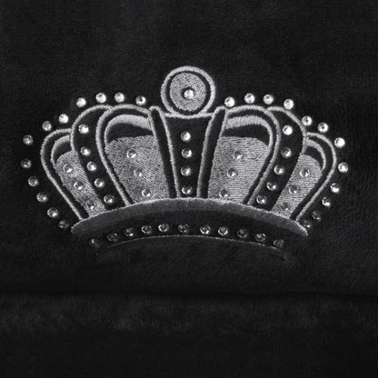 Crown Bling Black Pet Bed - Black - Juicy Couture