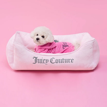 Bling Velour Pet Hoodie - Hot Pink - Juicy Couture