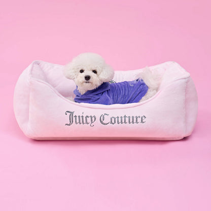 Bling Velour Pet Hoodie - Royal Purple - Juicy Couture