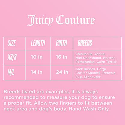 Pet Faux Fur Hooded Jacket - Black - Juicy Couture