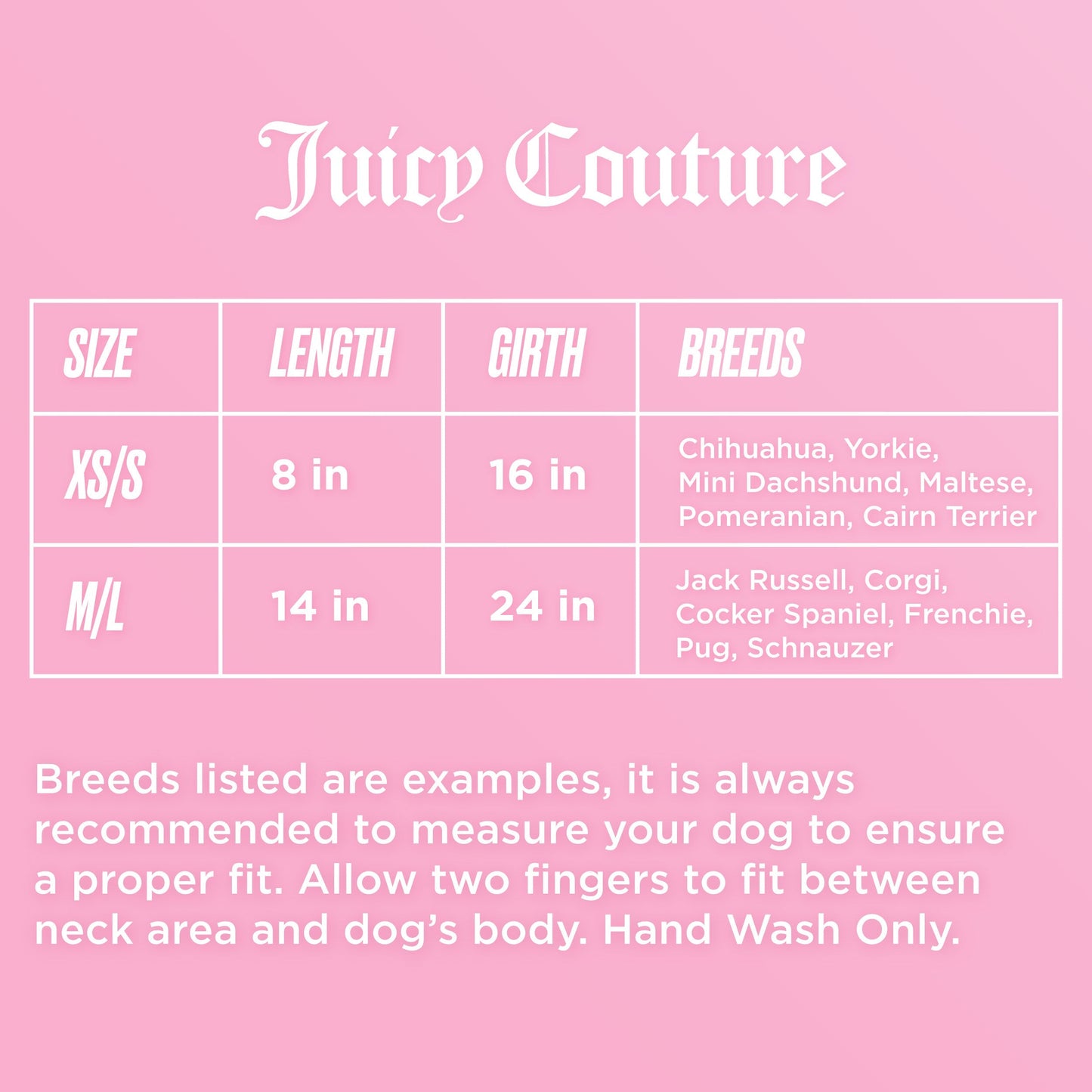 Juicy Couture Pet Silky Satin Pajamas - Pink - Juicy Couture