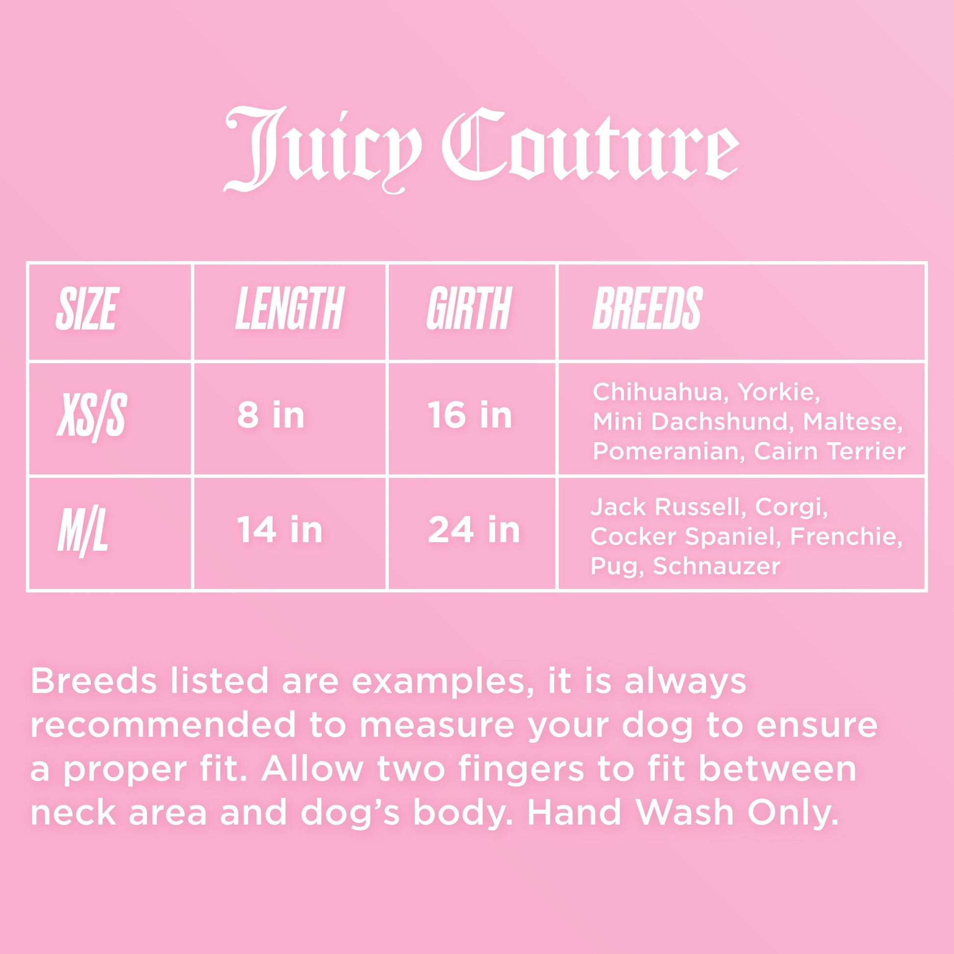 Juicy Couture Pet Silky Satin Pajamas - Pink - Juicy Couture