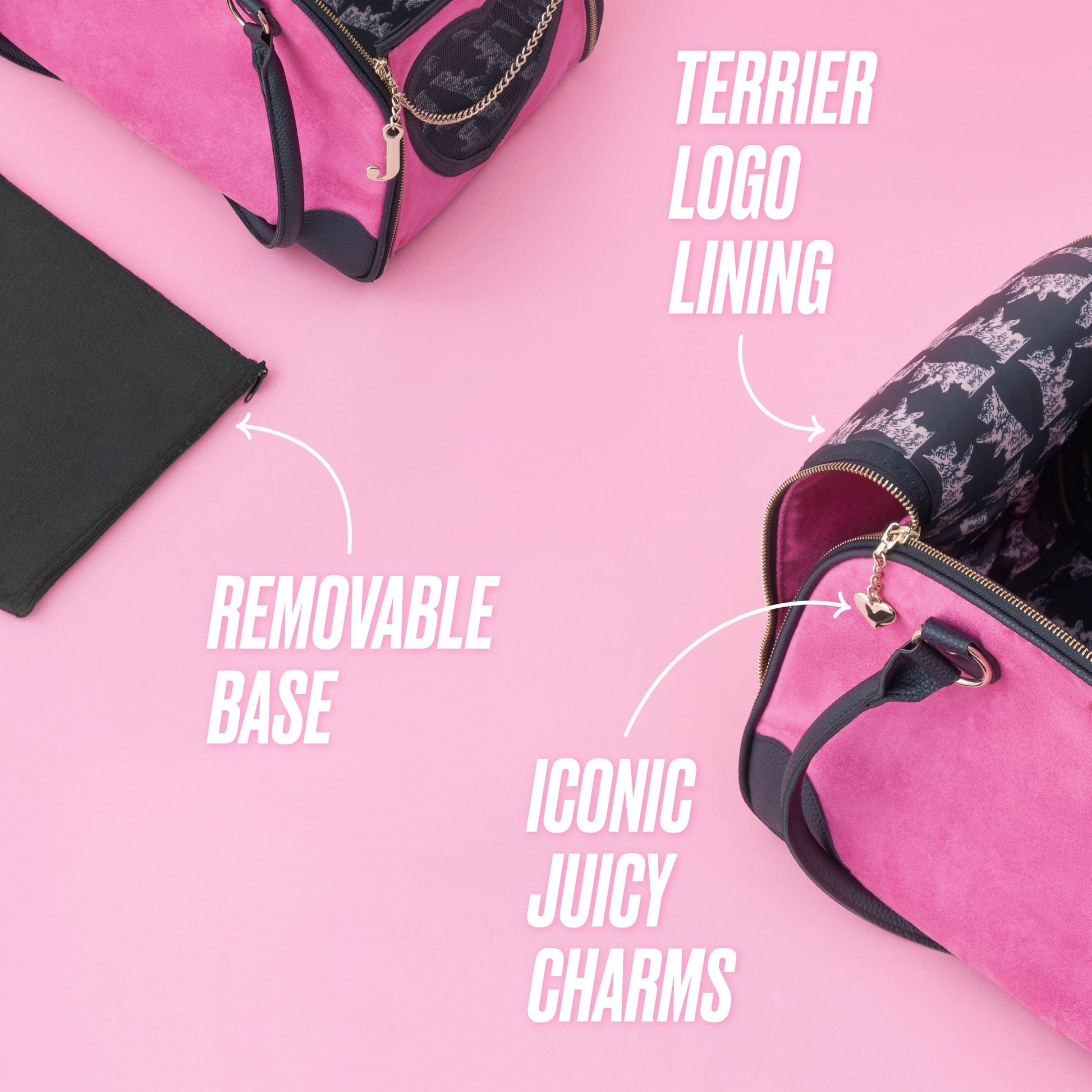 Pet Carrier - Hot Pink - Juicy Couture