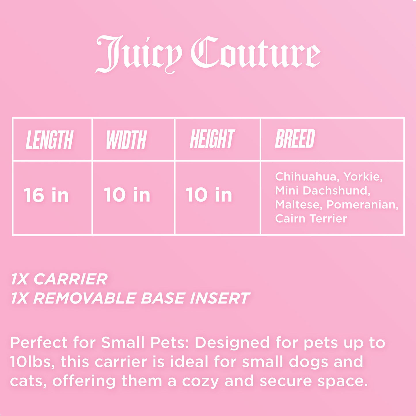 Pet Carrier - Hot Pink - Juicy Couture