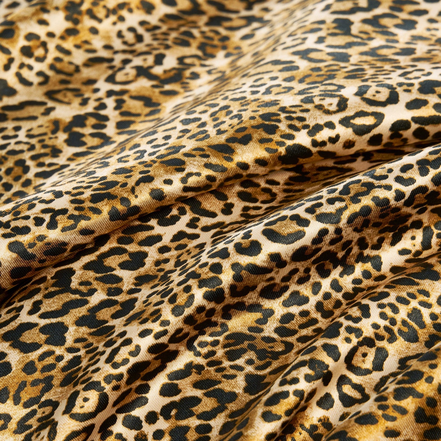 Solid Satin Sheet Set - Monica Leopard - Juicy Couture